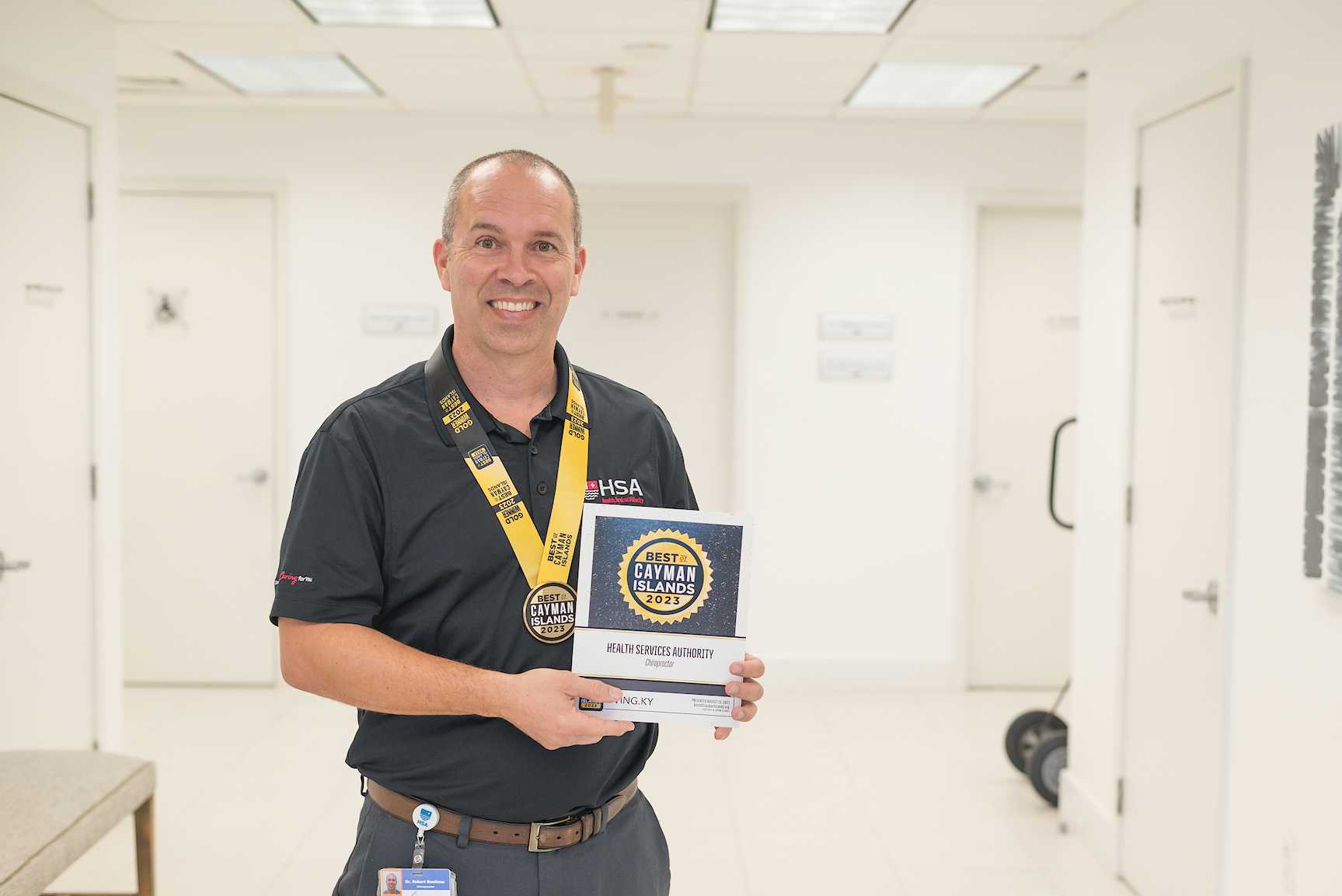 Dr Robert Bouliane, HSA Chiropractor, Best of Cayman Islands 2023